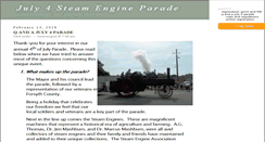 Desktop Screenshot of cummingjuly4parade.com